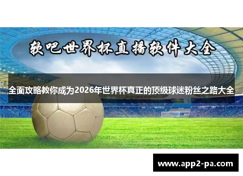 全面攻略教你成为2026年世界杯真正的顶级球迷粉丝之路大全 全面攻略教你成为2026年世界杯真正的顶级球迷粉丝之路大全